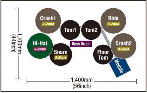 Yamaha DTX6K3-X E-Drumset